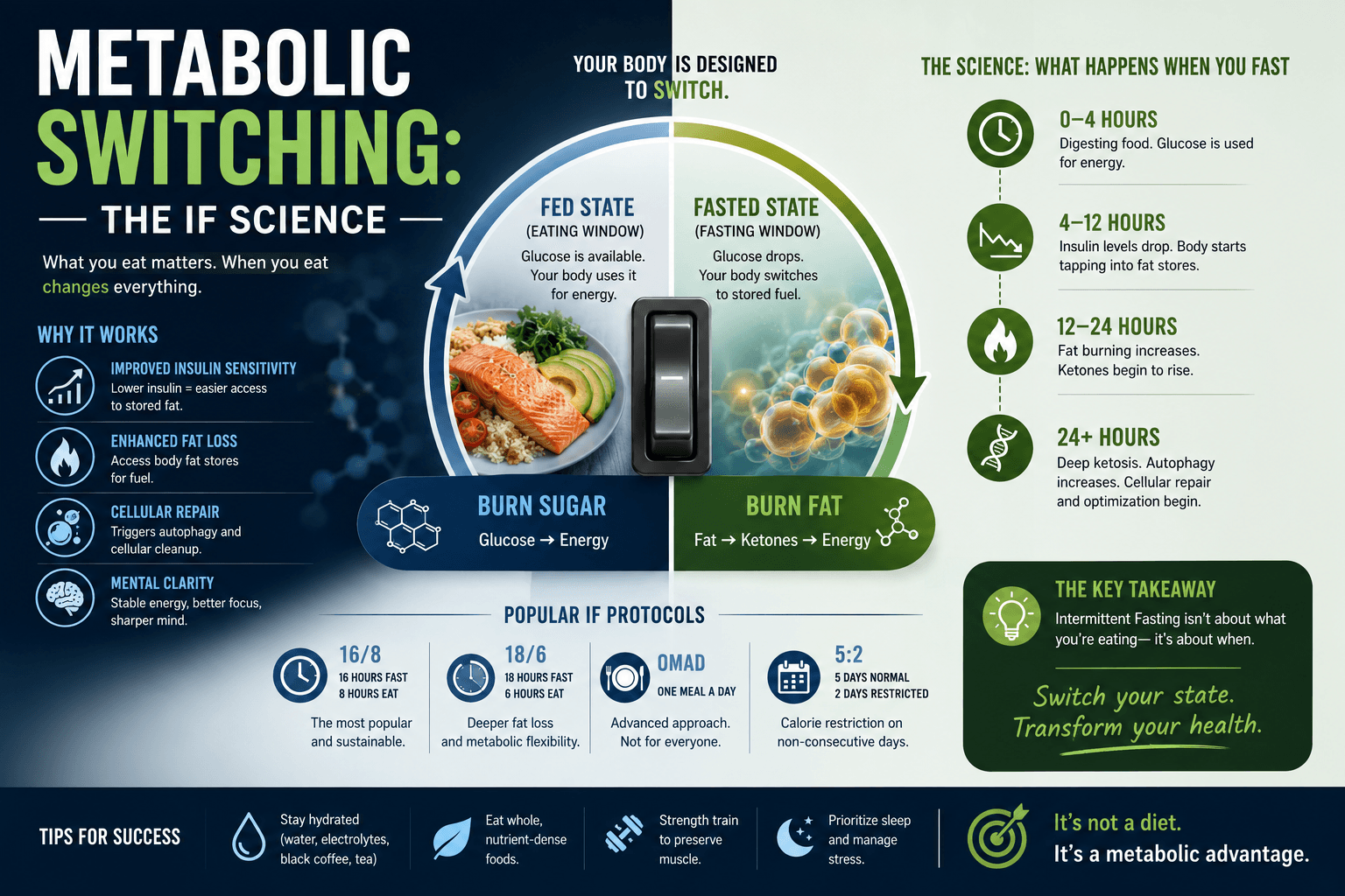 Metabolic Switching: The IF Science